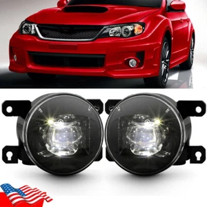 High Bright LED Front Bumper Fog Light Driving Lamp For Lada Vesta Renault Logan - Picture 1 of 18