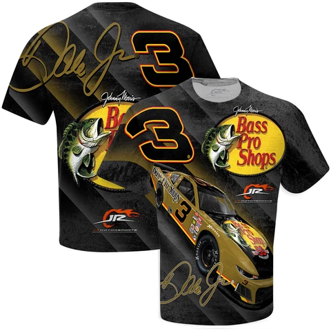 2023 Dale Earnhardt Jr Bass Pro Shops Late Model Total Print Dry Fit Adult Shirt Cover