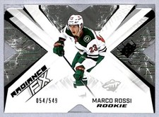 2022-23 SPx Radiance FX Marco Rossi Rookie /549 #RFX-82 Minnesota Wild