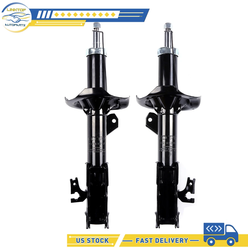 Fits 2001-2006 Mazda MPV ALL Front Pair Gas Shocks Struts Assembly Cartridge Set - Image 1 of 1