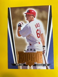 43550  1999 Upper Deck Exclusives Level 1 #283 Chris Haas  CARDINALS #21/100