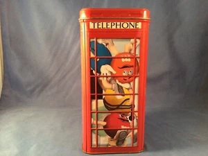  M&M's Telephone Booth Number 14 Limited Edition Collectible Tin 2002 Cute! - Picture 1 of 7