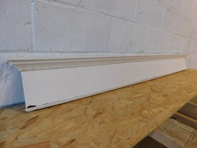 1890 年代白色门垫门楣头维多利亚风格绳子成型 Fir Ornate — 第 1/4 张图片