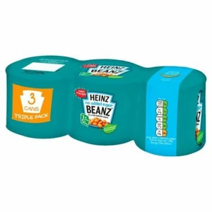 Heinz Beanz ohne Zuckerzusatz 3 x 200g - Bild 1 von 1