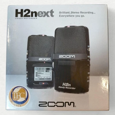 ZOOM H2n Handy Recorder Digital Audio Tragbares Stereo Mikrofon mit Steinberg - Bild 1 von 4