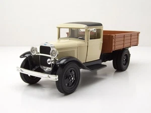 Ford Model AA Pick Up 1931 Crema Modellino 1:24 MotorMax - Foto 1 di 9