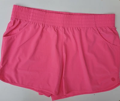 Pantalón Corto Lilly Pulitzer Backcourt Active UPF50+ Rosa Roxie Grande (03041B) Foto 1 de 4