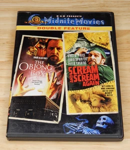 Midnite Movies DVD Double Feature: The Oblong Box & Scream and Scream Again - Picture 1 of 3