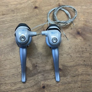 Shimano RSX ST-A410 STI Road Bike Shifters 3x7 Speed Triple - Picture 1 of 7