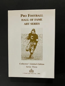 Pro Football Hall of Fame - Goal Line Art - Ltd Edition - Series Three - NM-MT+ - Picture 1 of 3