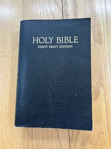Holy Bible Giant Print Edition King James Version Red Letter Edition Nelson - Bild 1 von 9
