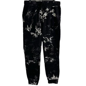 Posh Kiddos Jogginghose Erwachsene Schwarz Batik Größe Large Neu - Bild 1 von 5