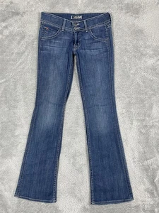 Hudson Jeans Womens 27 Blue Bootcut Low Rise Flap Pockets Made in USA W170DHA - Picture 1 of 15