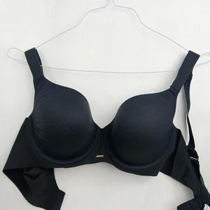 Sujetador negro para mujer Lane Bryan Cacique 38C ligeramente forrado balconette con aros - Imagen 1 de 3