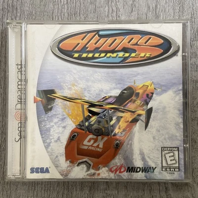 Hydro Thunder Midway Sega Dreamcast 1999 Complete CIB Tested - Image 1 of 4
