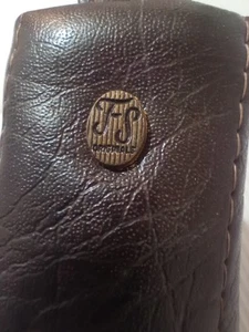 Bible Scripture Case Carrying Cover Faux Leather 10"x6.5" Name Initials DMC - Picture 1 of 10