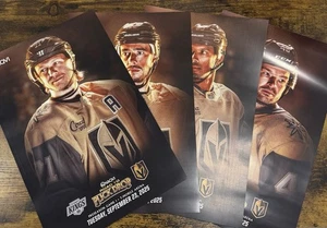 Vegas Golden Knights PreSeason 2025-26 alle 4 Poster - Karlsson/Smith/Hertl/Kolesa - Bild 1 von 10