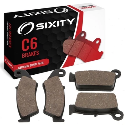 Front + Rear Ceramic Brake Pads 2006-2009 Aprilia RXV 550 Set Full Kit  zb — 第 1/4 张图片
