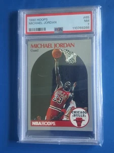 1990-91 NBA Hoops - Michael Jordan #65 PSA 7 NM - Bild 1 von 1