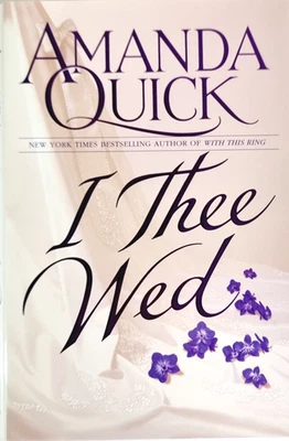 I Thee Wed by Amanda Quick (1999, Hardcover) - Sent Tracked - image 1 of 4