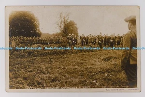 C029978 Lyndhurst Camp Group of Men in Uniforms - Picture 1 of 4