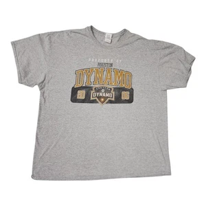 Houston Dynamo Men’s T-shirt 2XL MLS Soccer Logo - Picture 1 of 9