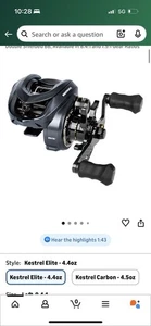 Cuadro de magnesio Kast King Kestrel Elite BFS finura zurdo zurdo - Imagen 1 de 11