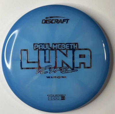 Discraft 2025 Paul McBeth Tour Series Z Swirl Luna 176g Scaled NEW - Image 1 of 2