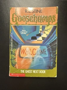 RARE Goosebumps #10 The Ghost Next Door 1st Print Book R.L. Stine - Picture 1 of 3