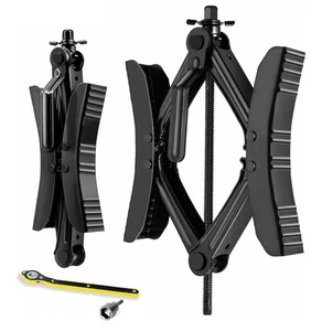 Wankic Camper Wheel Chock X Shaped RV Chocks Stabilizer for Travel Tire Wheel - Foto 1 di 5