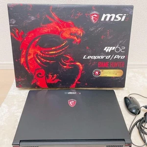 MSI GP62-7QF-200JP Gaming Laptop Black 15.6in Intel Core i7 8GB RAM 1TB HDD - Picture 1 of 8