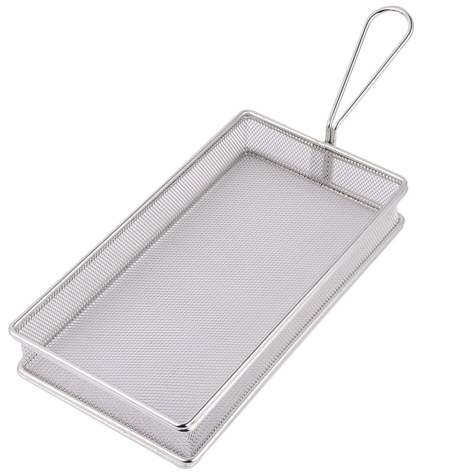  Cestello per friggere in acciaio inossidabile Colino per alimenti Scolapasta - Immagine 1 di 1