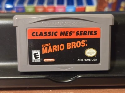(Tested) Super Mario Bros. Classic NES Series (GBA, 2004) [Cartridge Only] - Image 1 of 4