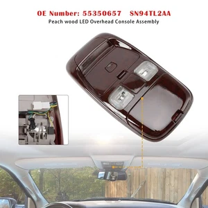 Front LED Overhead Console Peach wood For Dodge Ram 1500 2500 3500 98-02 H0 - Bild 1 von 14
