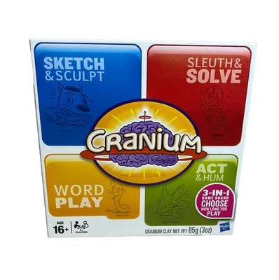 Cranium Board Game By Hasbro Gaming Complete Trivia Fun Sketch Acting Christmas - Image 1 of 4