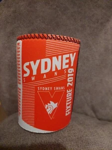 Sydney Swans AFL 2019 Fixture Can Cooler Stubby Holder - Jersey Football - Picture 1 of 4