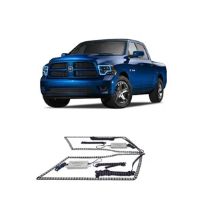 Bright Blue Angel Eye Headlight Halo kit for Ram 1500 09-14 - Foto 1 di 2