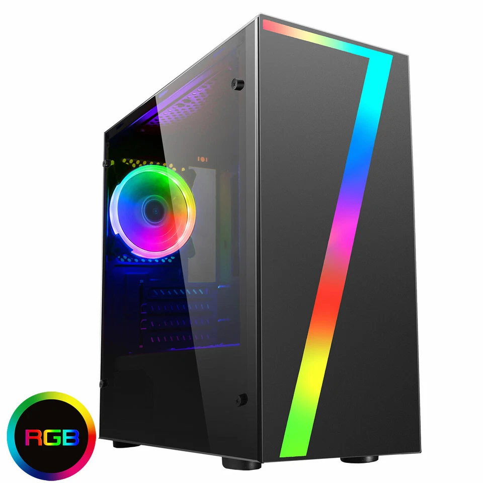 Ultra Fast AMD A8 9600 Quad Core 8GB DDR4 1TB Gaming PC Computer Expedition R - Image 1 of 1