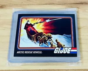 Snake Eyes 2023 SDCC Hasbro GI Joe Arctic Rescue Vehicle Card #12 Super 7 Mint - Bild 1 von 2