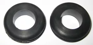 2 X Rubber Grommet Fits 1" Dia. Hole / 1/8" Thick Panel - 1-1/4" OD - 11/16" ID - Picture 1 of 3