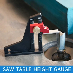 Nuovo calibro altezza seghetto lavorazione legno tavolo altezza misuratore profondità righello ToolYq - Foto 1 di 15