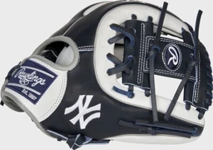 Rawlings Heart Of The Hide MLB Baseball Glove New York Yankees RHT 11.5" - Picture 1 of 24