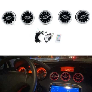 LED Front Dashboard AC Air Condition Vent Outlet For 2009-2012 Peugeot 308 SW - Picture 1 of 6