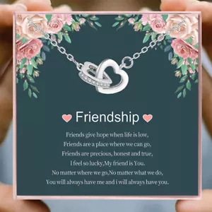 Gifts for Women Best Friend Friendship Bracelet Jewelry Birthday Christmas Gift - Picture 1 of 12