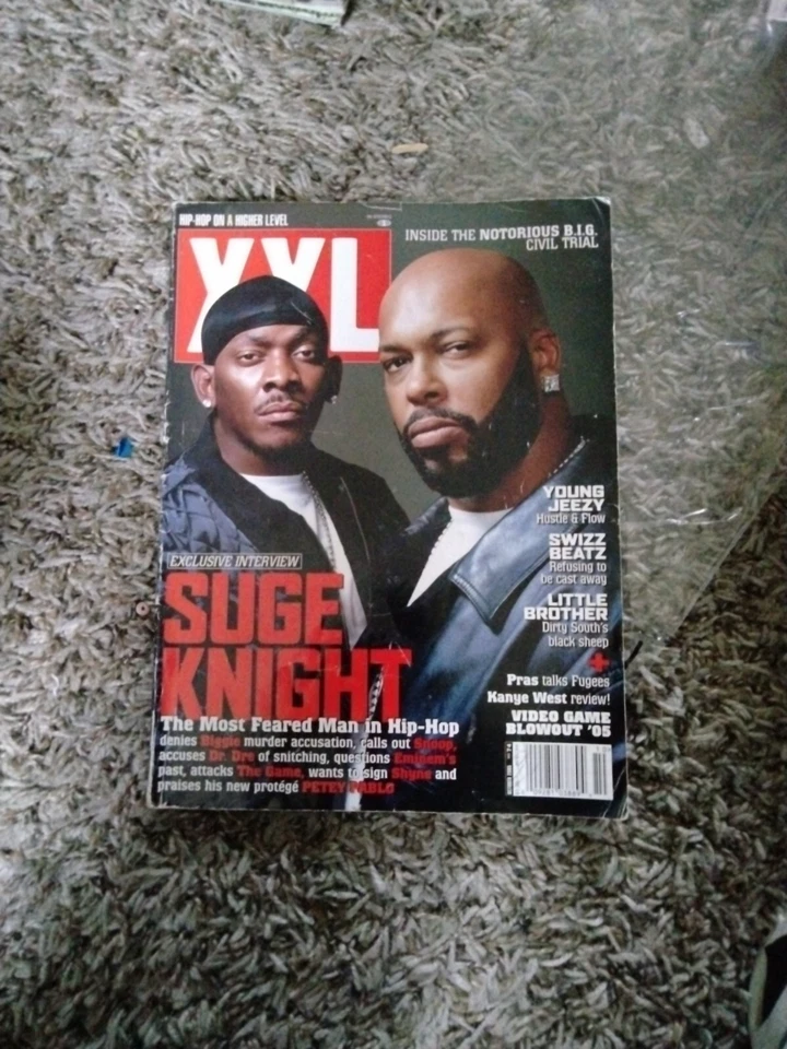 XXL Magazine 2005 # 75 Suge Knight Petey Pablo - Image 1 of 4