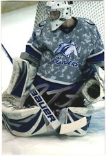 Cam Talbot Autographed 4x6 Color Photo Alabama–Huntsville Chargers Goalie