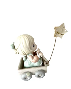 Precious Moments Figur Wishing You A World of Peace Enesco Mitgliedschaft Vintage - Bild 1 von 5