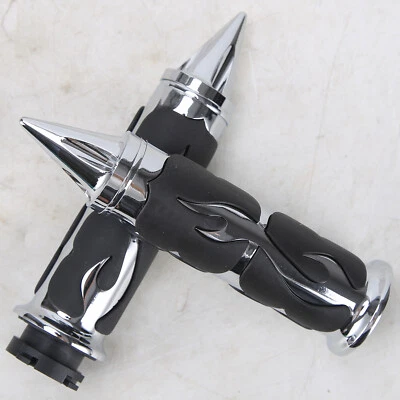 Motorcycle Handlebar Hand Grips 1'' For Honda Shadow ACE Aero Spirit VT 750 1100 - Image 1 of 4