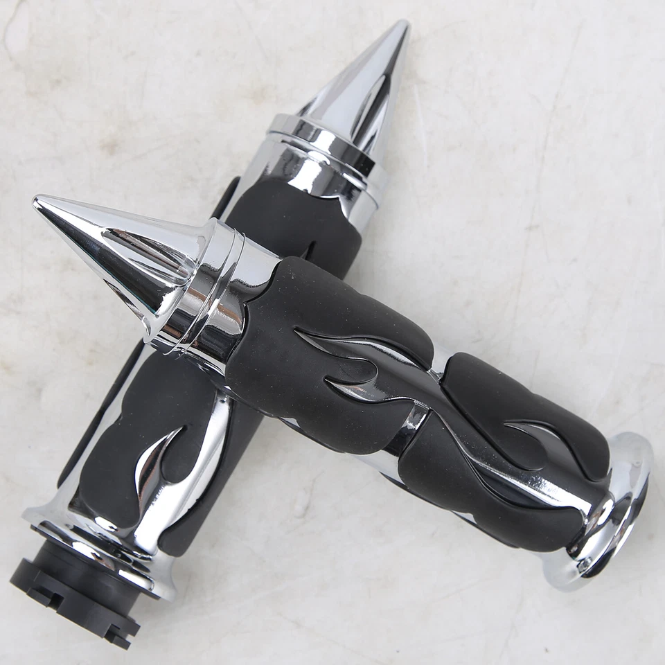 Motorcycle Handlebar Hand Grips 1'' For Honda Shadow ACE Aero Spirit VT 750 1100 Foto 1 de 4