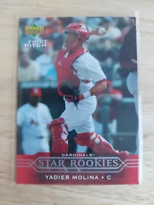 Yadier Molina Rookie Card. 2005 Upper Deck First Pitch. Karte 258. - Bild 1 von 2